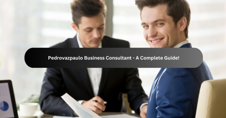 Pedrovazpaulo Business Consultant – A Complete Guide!